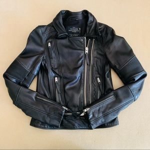 GORGEOUS ALL SAINTS ASSEMBLY BIKER MOTO JACKET
